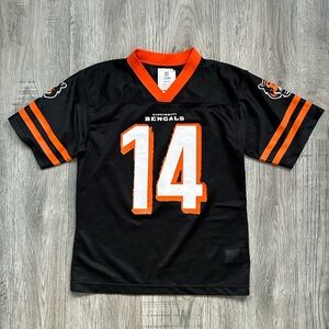 Youth NFL Team Apparel Chicinnati Bengals Andy Dalton  #14 Sz L 10/12